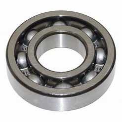 A ball bearing is shown with no one inside.