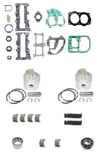 A set of parts for the engine