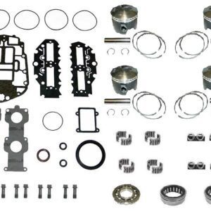 A group of parts that are laid out to make them look like they have been assembled.