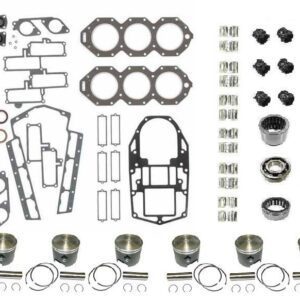 A group of parts that are laid out to make them look like they have been cut.