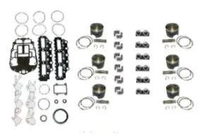 A set of parts for the engine