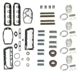 A set of parts for the engine