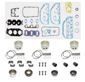 A set of parts for the engine