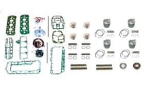 A group of parts that are laid out to make a model.