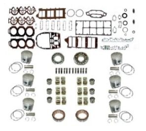 A group of parts that are all in the same pattern.