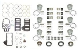 A large assortment of hardware and accessories for the front end.