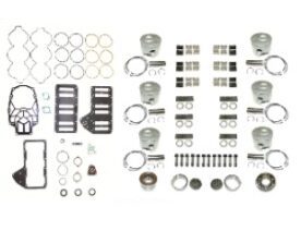 A set of parts for the car