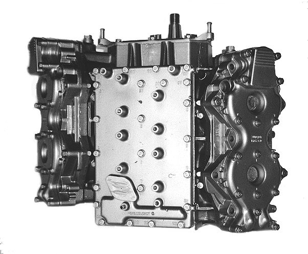 A close up of the engine block on a car